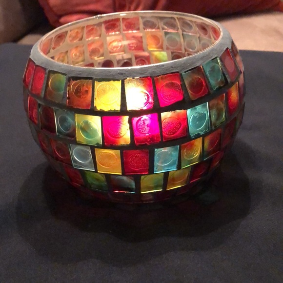 Gorgeous stained glass bowl - Picture 5 of 7